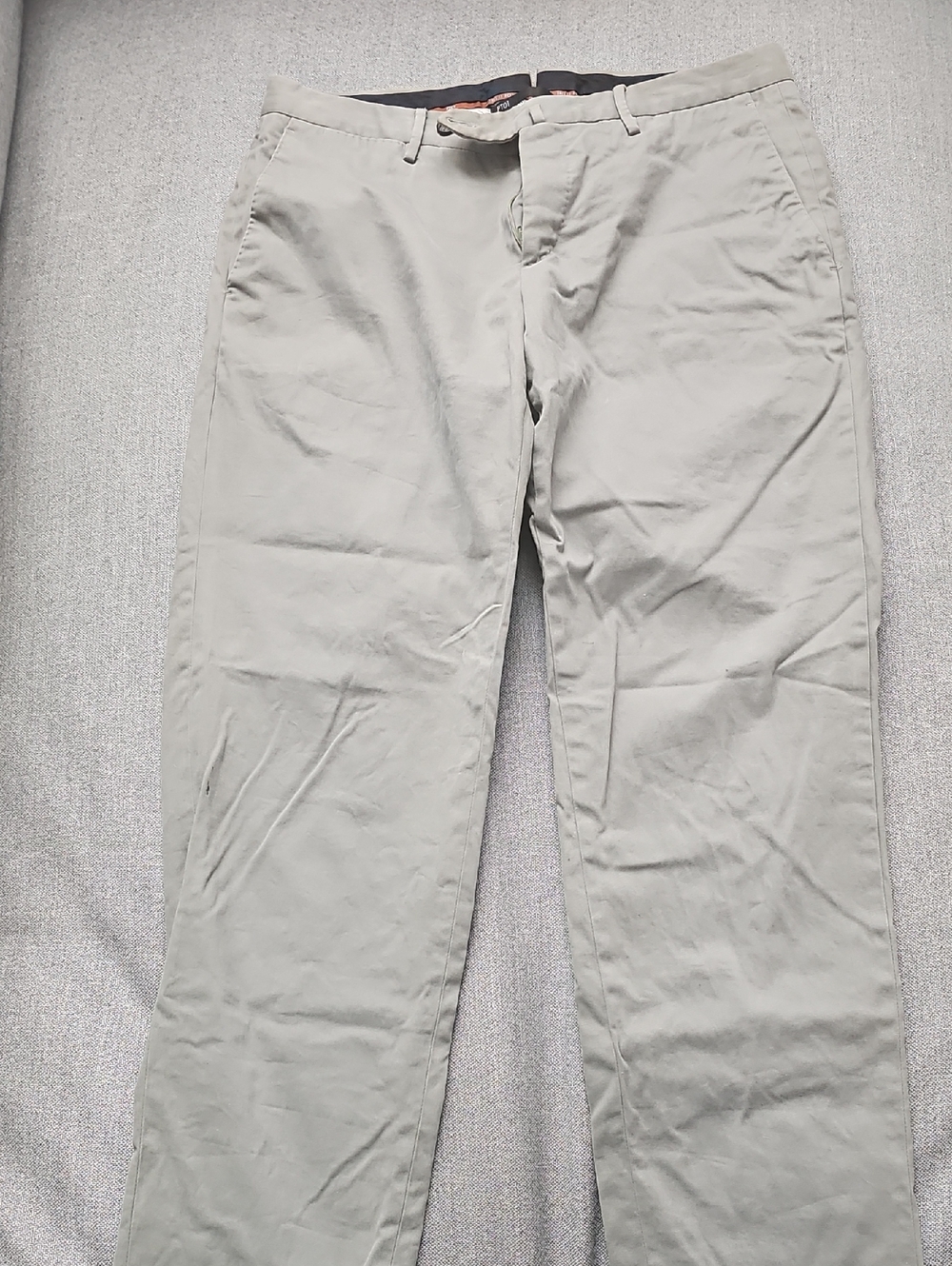 Men's PT Torino Easy Fit Trousers EU46/US30 Grey/Green